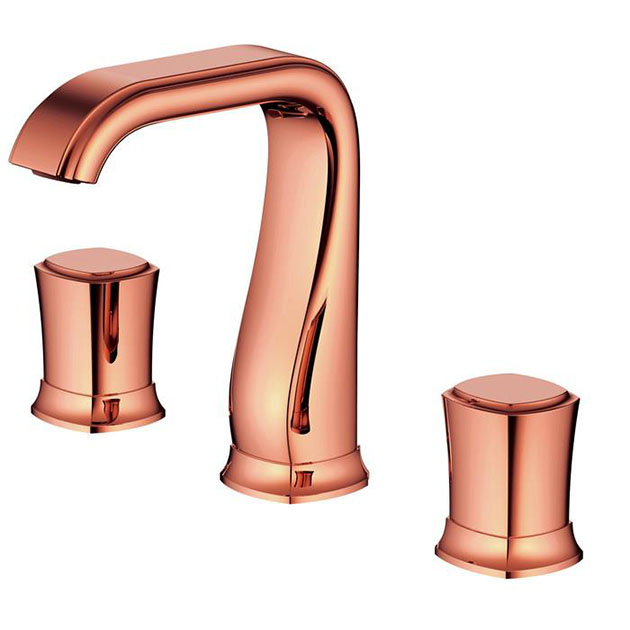 Antique Brass Finish Bathroom Faucets