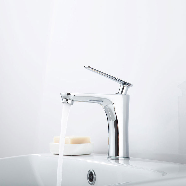 Flat Single Hole Basin Faucet