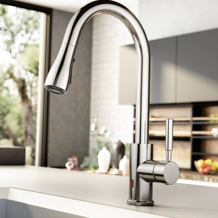 Hot And Cold Water Touchless Sensor Mixer Tap