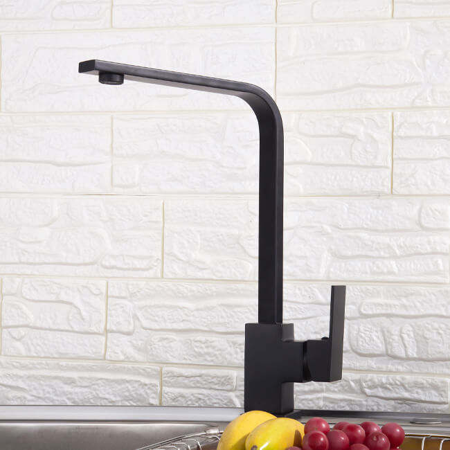 Square Kitchen Faucet