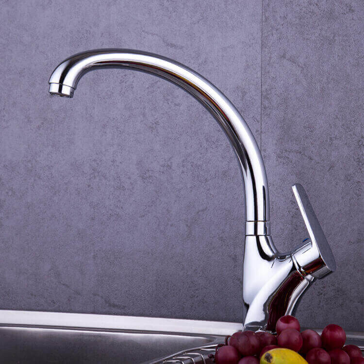 C Tube Kitchen Faucet